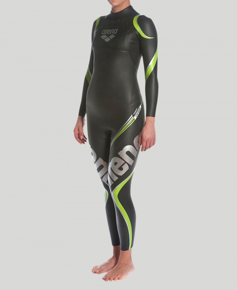 Olive Arena Carbon Triwetsuit Women\'s Wetsuit | 74533352