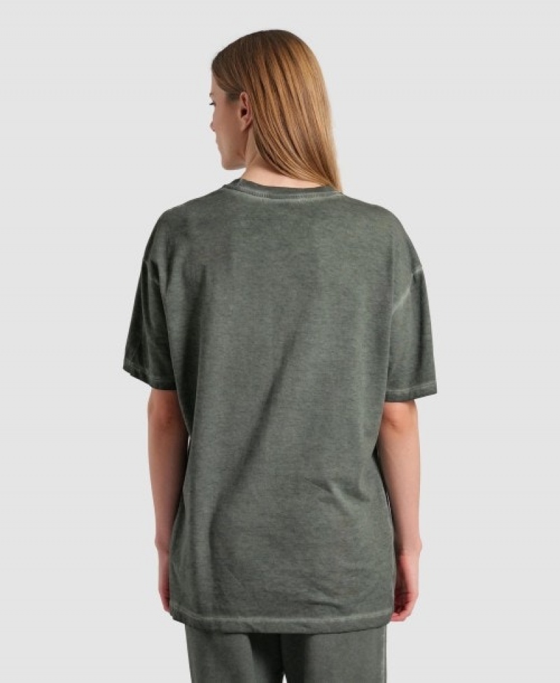 Olive Arena Icons Men's T Shirts | 76174501