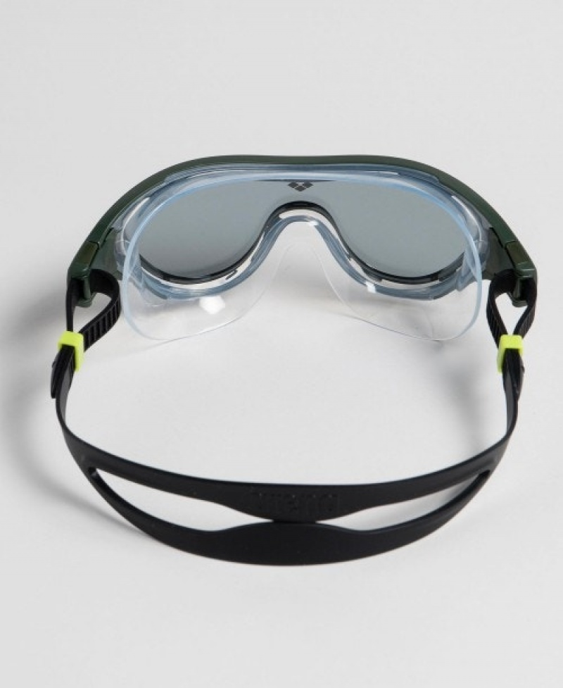 Olive Arena The One Mask Men's Swimming Goggles | 16683451