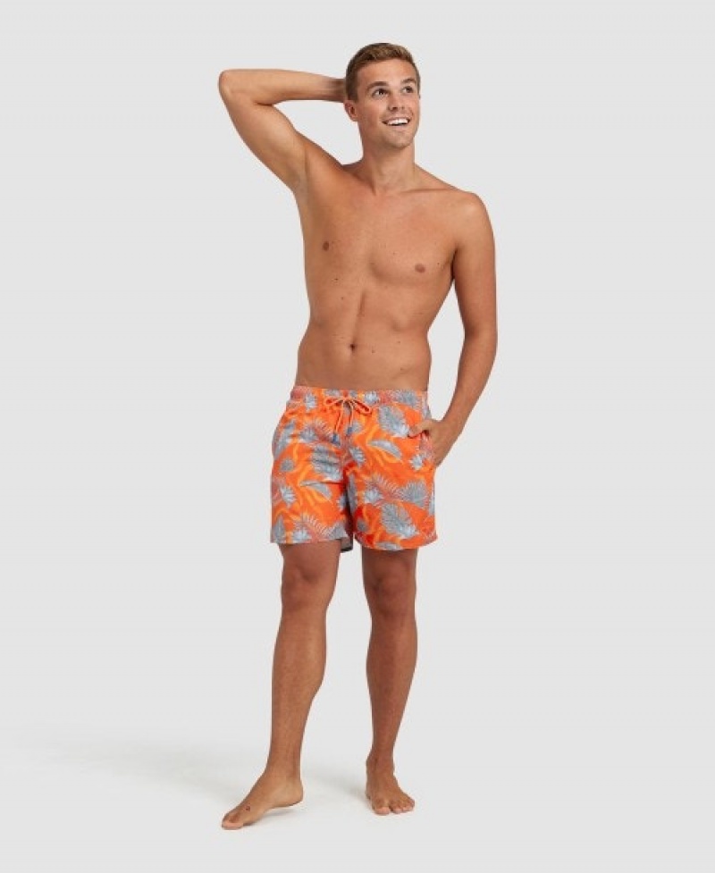 Orange Arena Allover Beach Men's Boxer | 48672262