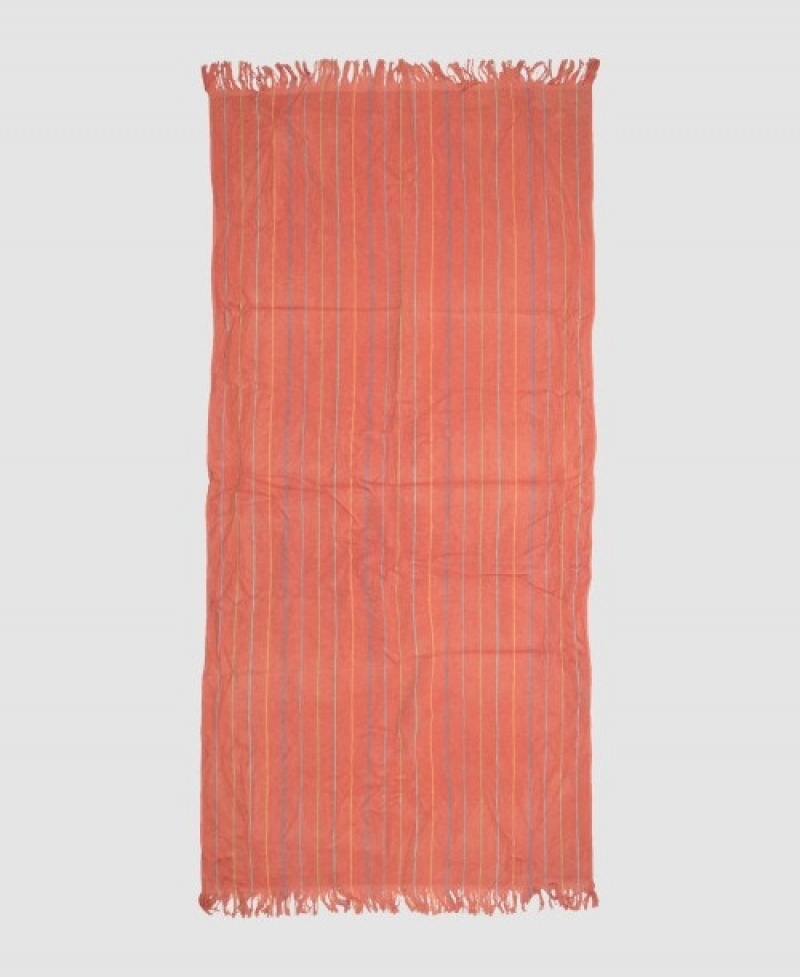 Orange Arena Beach Fouta Men's Towels | 93950890