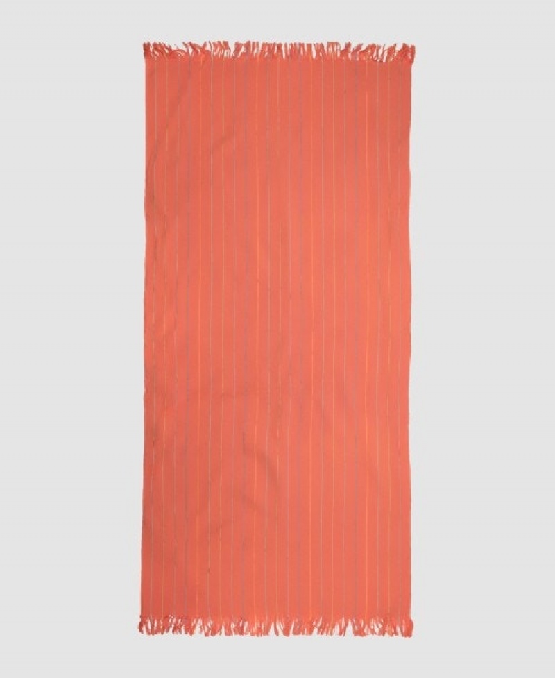 Orange Arena Beach Fouta Women's Towels | 79127324