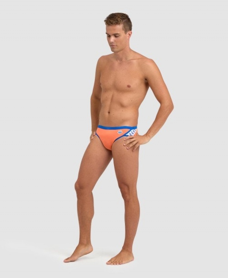 Orange Arena Icons Men's Briefs | 69547235