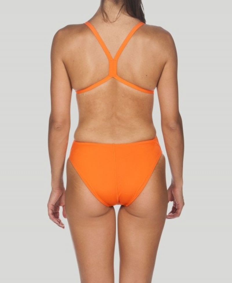 Orange Arena Mast Light Tech Back Women's Swimsuits | 72527296