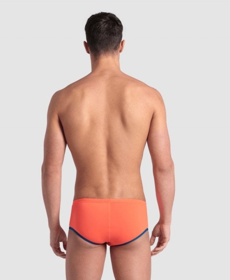 Orange Arena One Big Logo Men's Briefs | 58820151