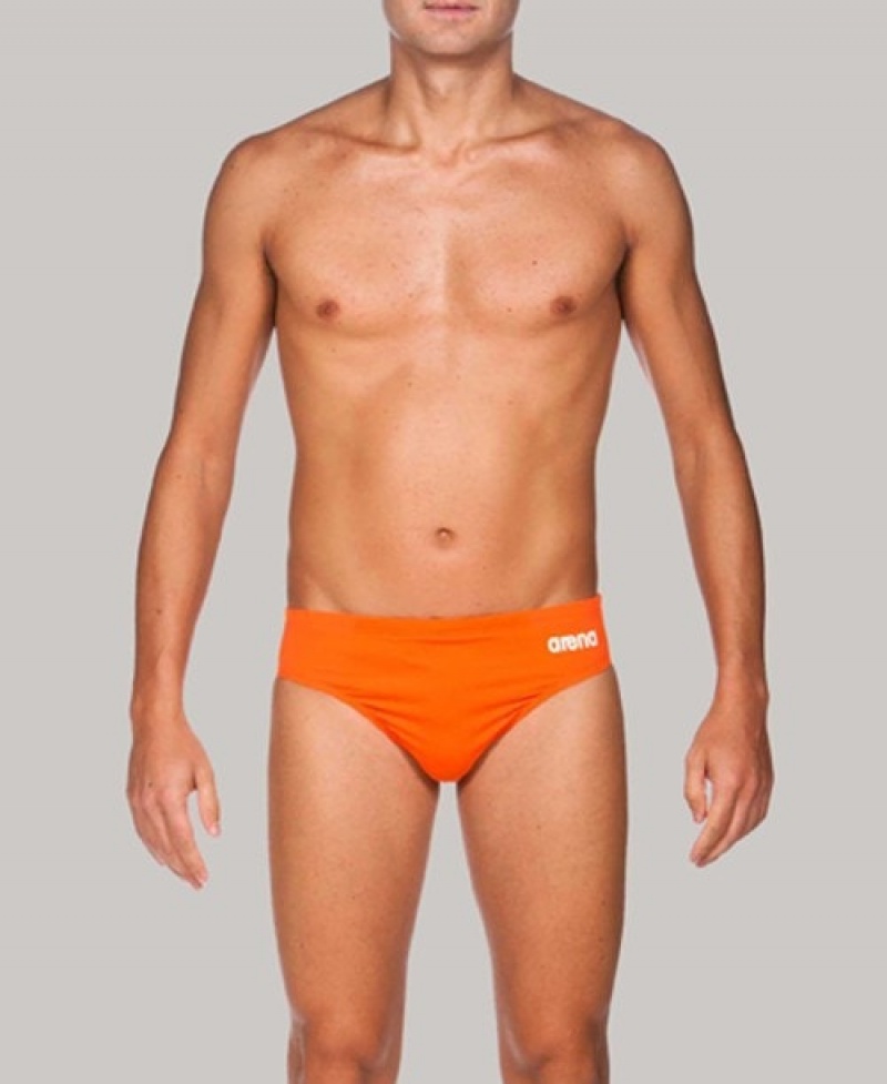 Orange Arena Skys Men\'s Briefs | 89252158