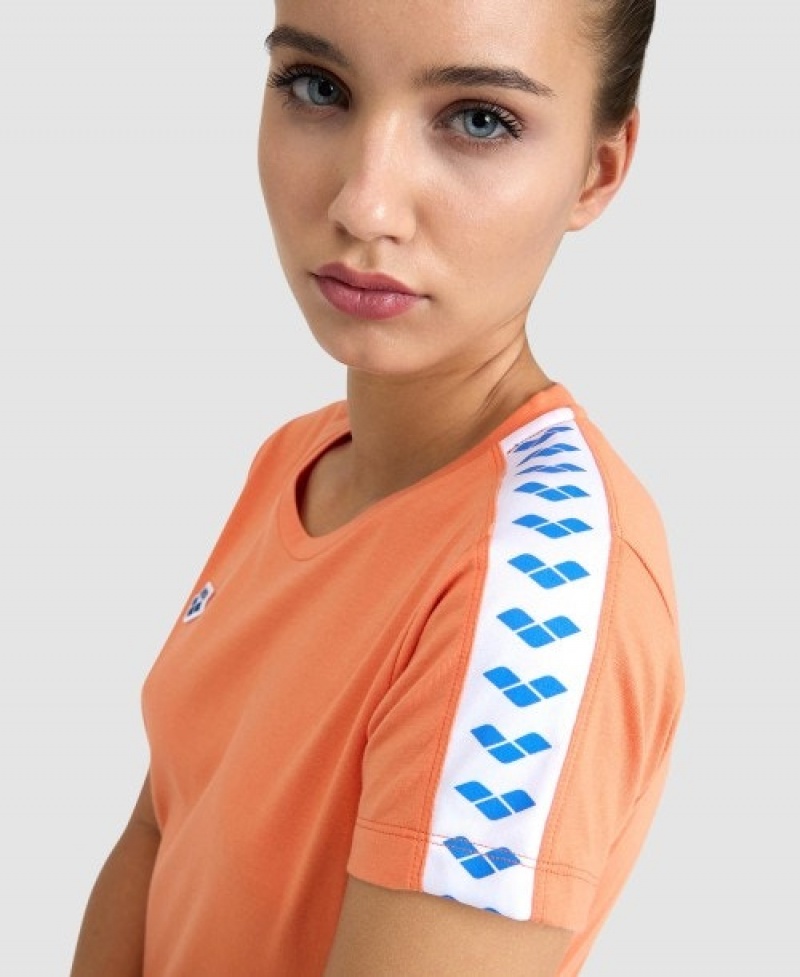 Orange Arena Team S/S Women's T Shirts | 25210179