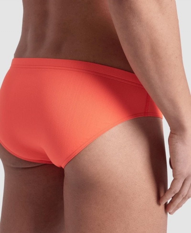 Orange Arena Team Solid Men's Briefs | 27590403