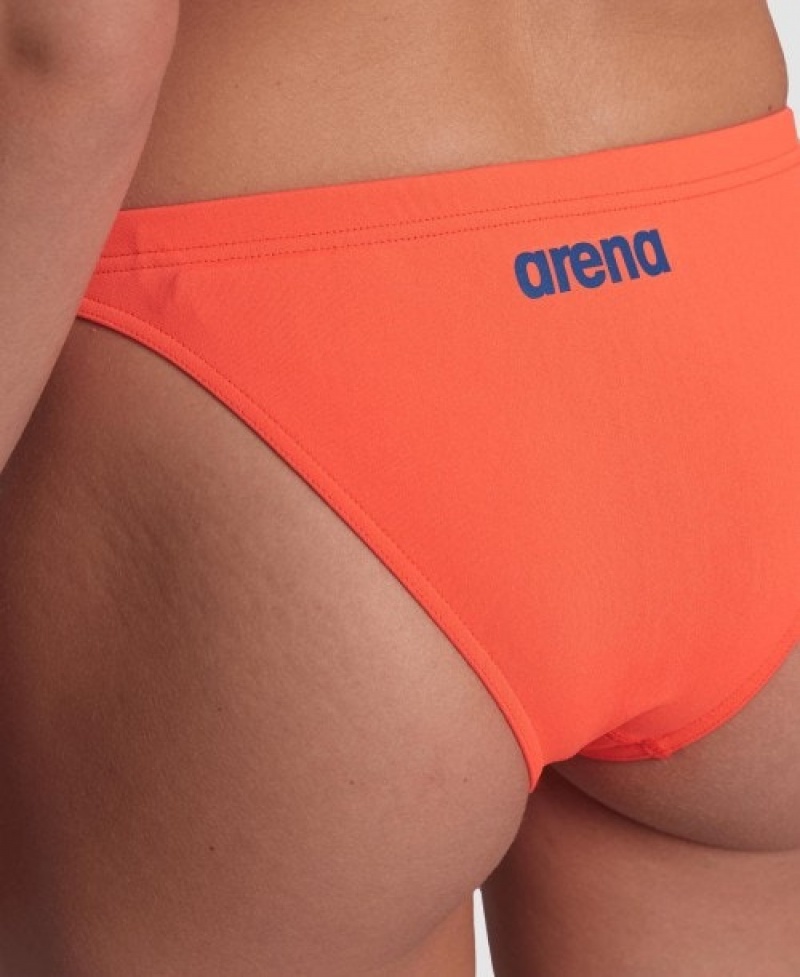 Orange Arena Team Solid Women's Bikini Bottoms | 70115168