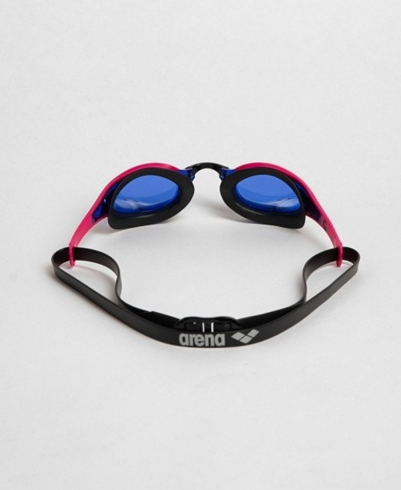 Pink Arena Cobra Edge Swipe Men's Swimming Goggles | 39694215