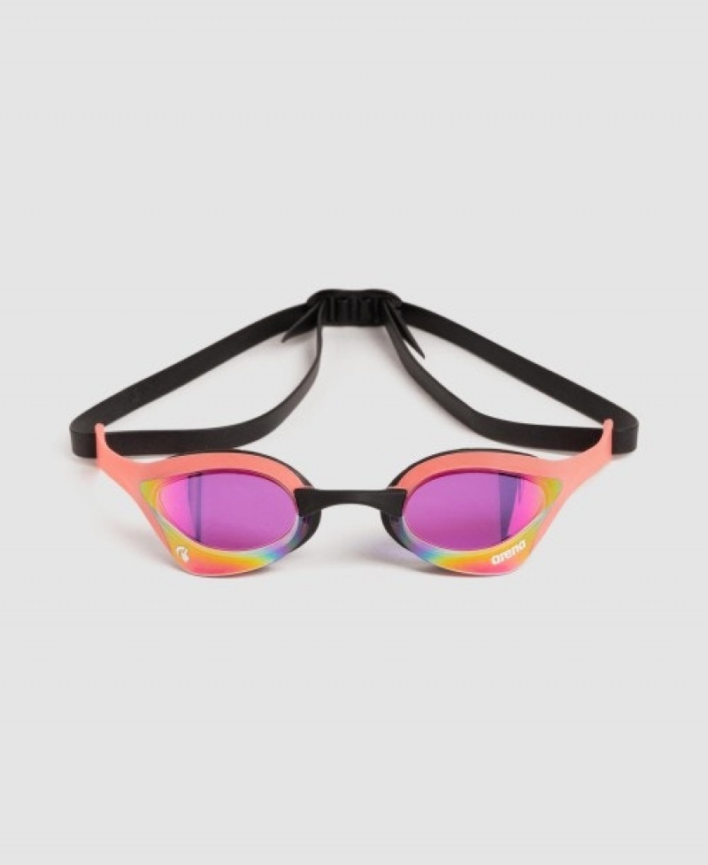 Pink Arena Cobra Ultra Swipe Mirror Men's Swimming Goggles | 30639420