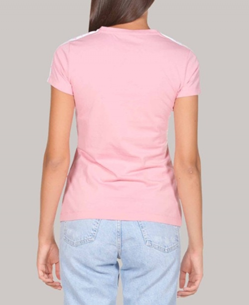 Pink Arena Team Women's T Shirts | 23747733