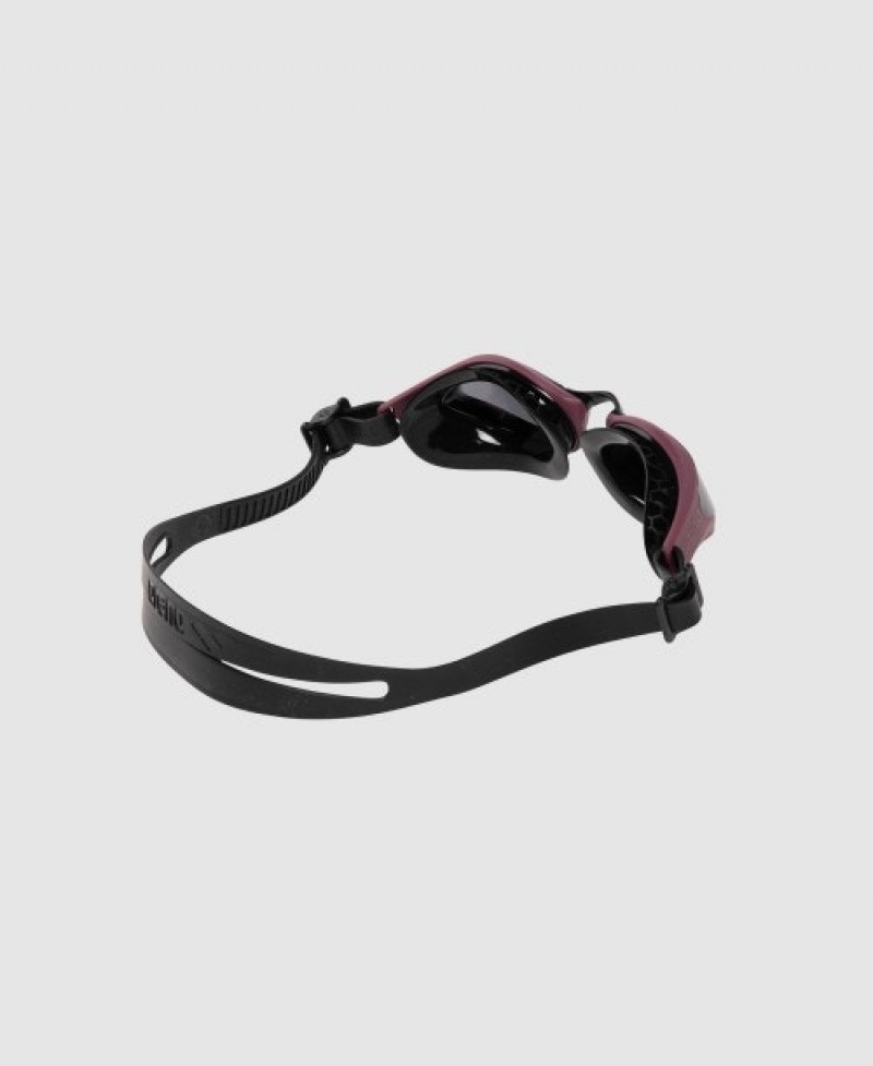 Purple Arena Air Bold Swipe Men's Swimming Goggles | 28418468