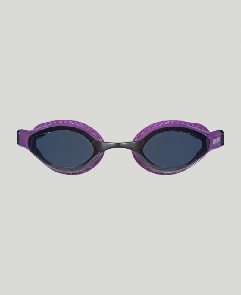 Purple Arena Air Speed Women's Swimming Goggles | 30615121