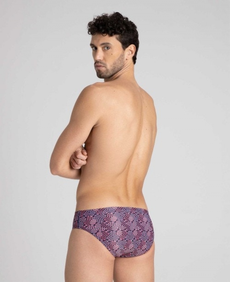 Purple Arena Kikko Men's Briefs | 64736852