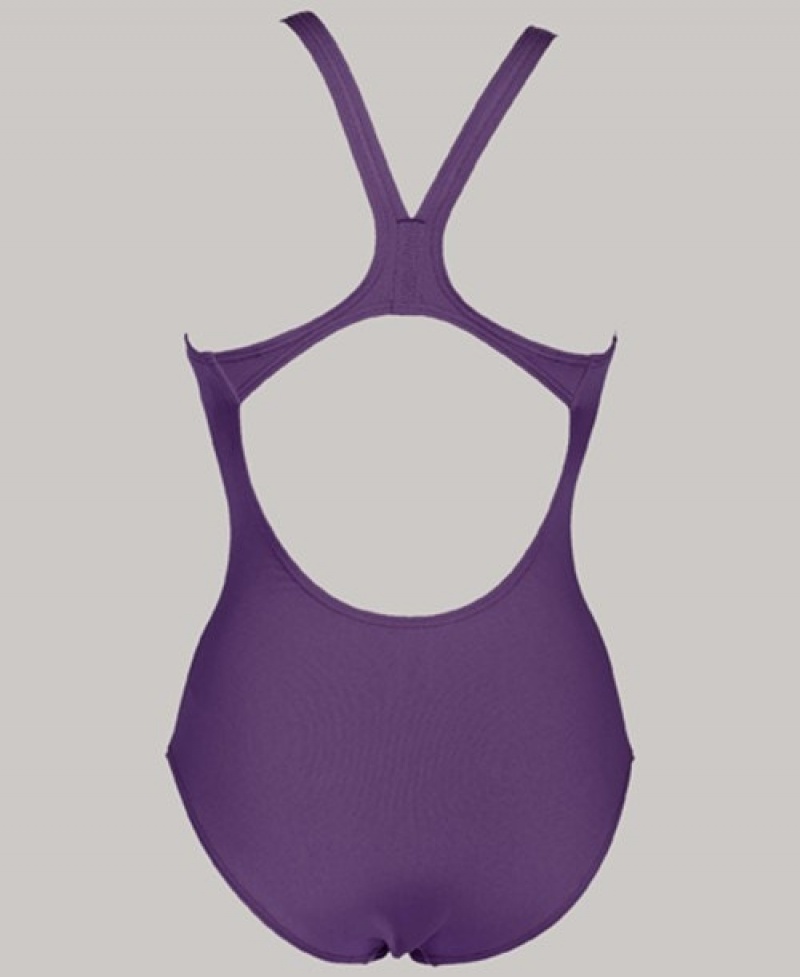 Purple Arena Madison Swim Pro Back Women's Swimsuits | 31728171