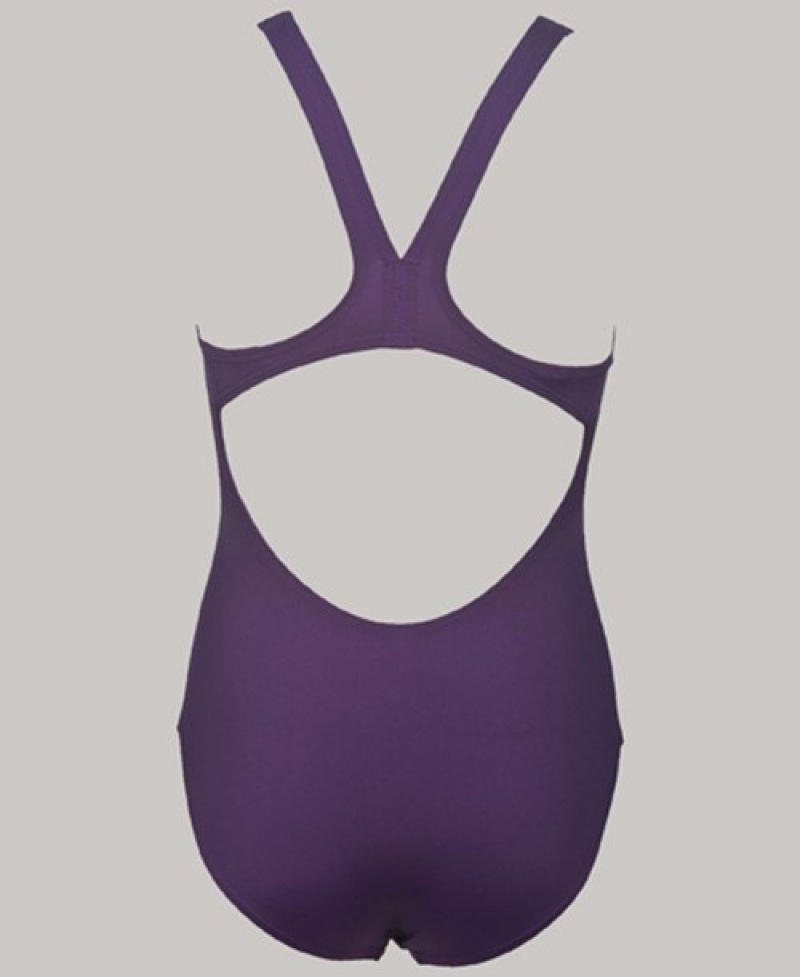 Purple Arena Madison Youth Swim Pro Back Girls' Swimsuits | 21587969