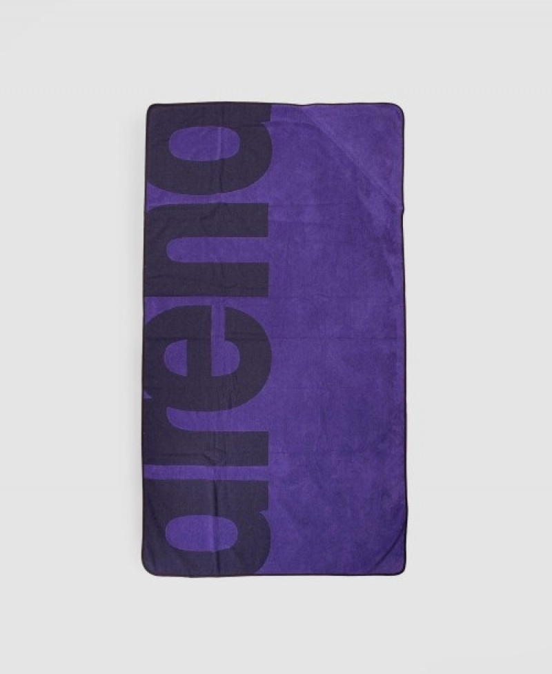 Purple Arena Pocket Beach Men's Towels | 84293938