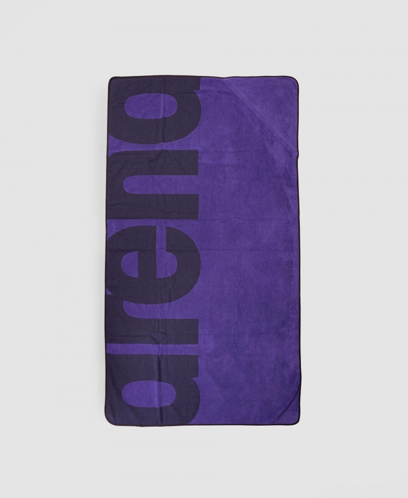 Purple Arena Pocket Beach Men's Towels | 84293938