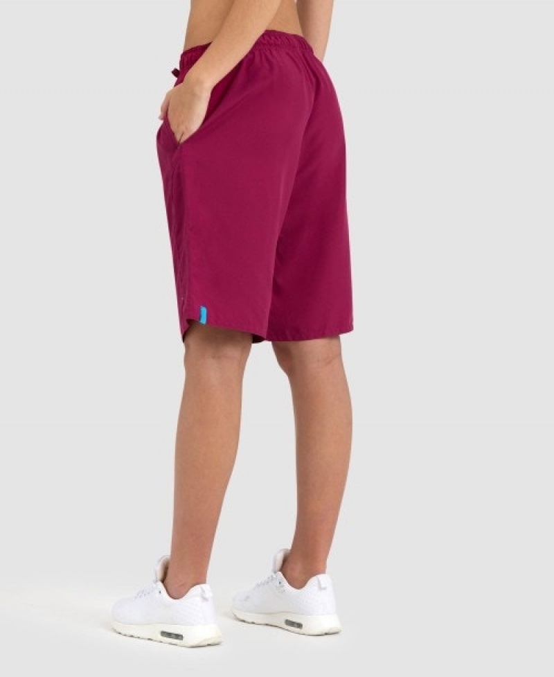 Purple Arena Team Women's Shorts | 75231613