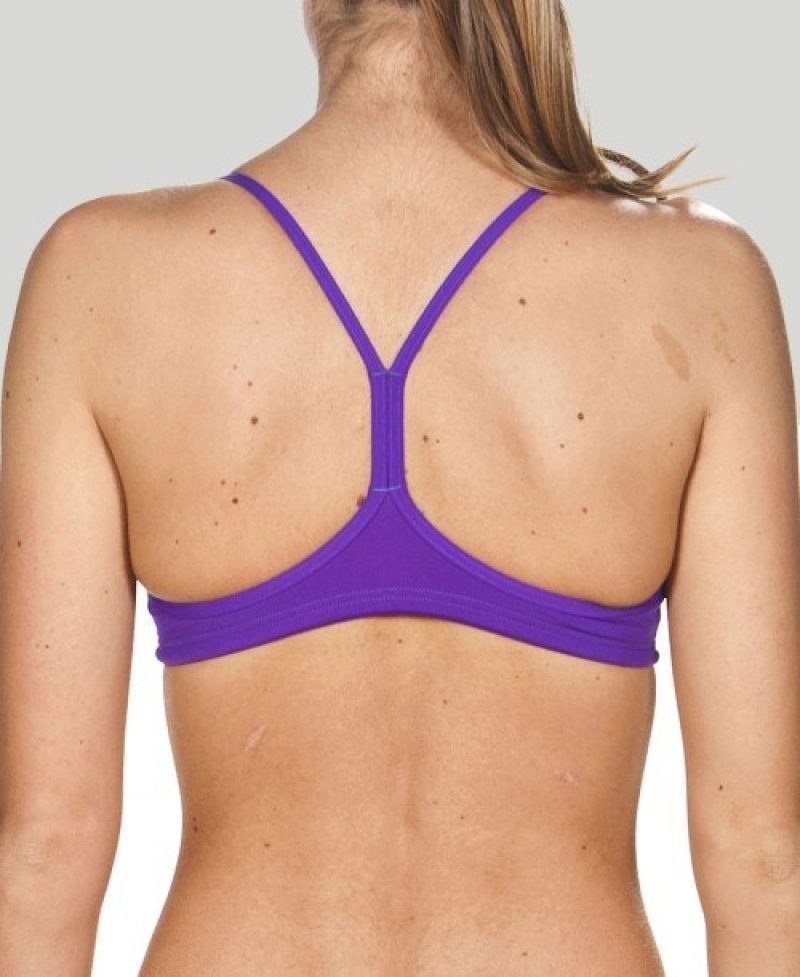 Purple Arena Top Women's Bandeau | 29525445