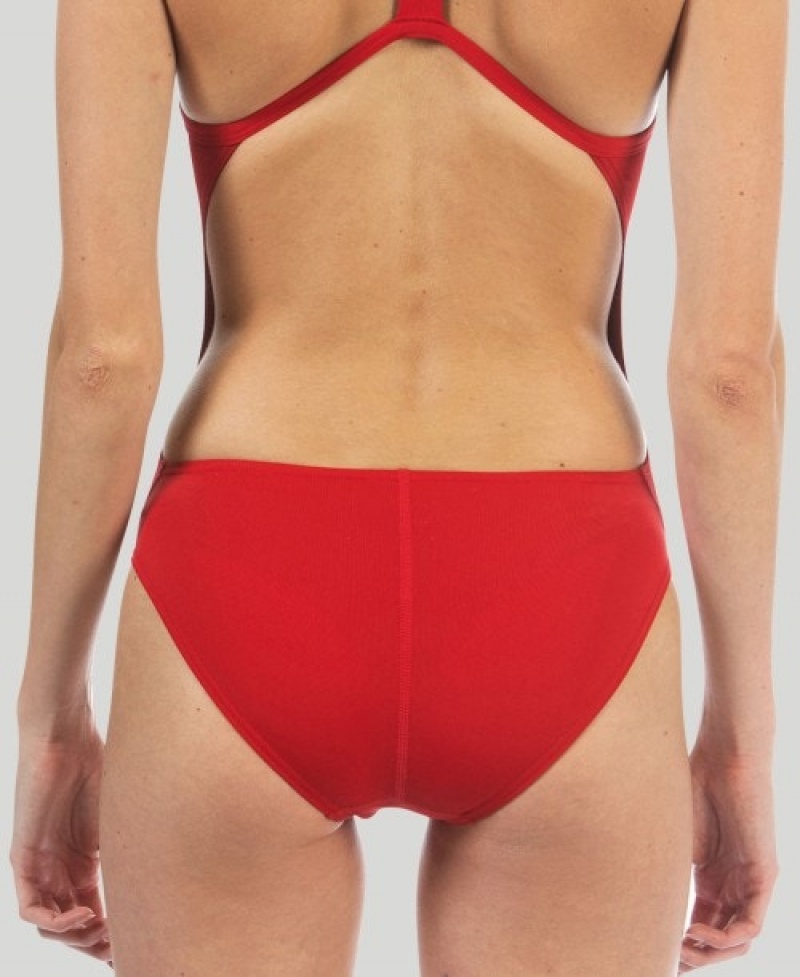 Red Arena Challenge Women's Swimsuits | 80665193