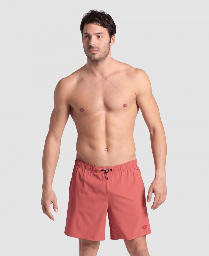 Red Arena Evo Solid Beach Men\'s Boxer | 69905241