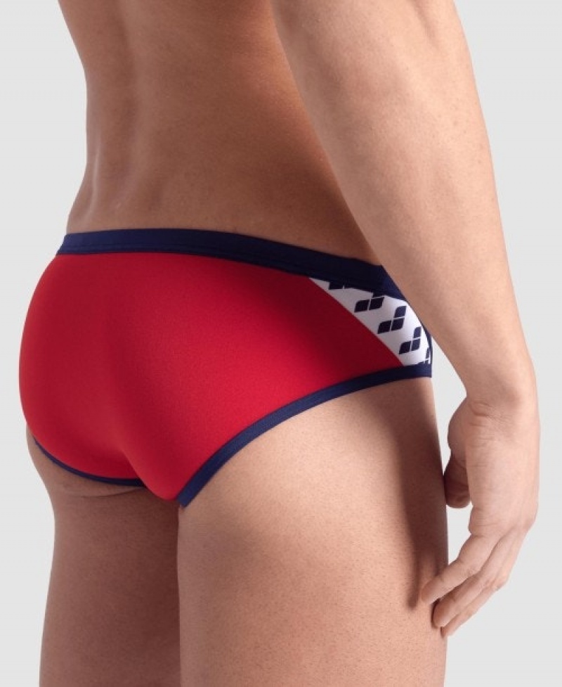 Red Arena Icons Men's Briefs | 10752860