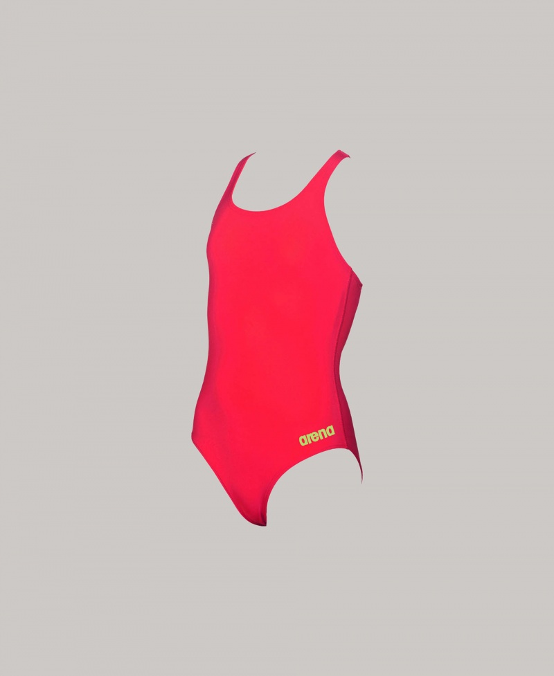 Red Arena Madison Youth Swim Pro Back Girls' Swimsuits | 12862254