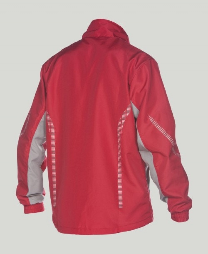 Red Arena Team Line Warm-up Men's Jackets | 49979618