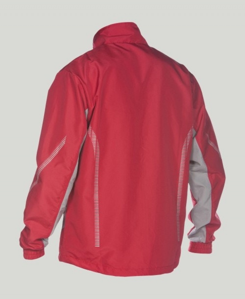 Red Arena Team Line Warm-up Men's Jackets | 49979618