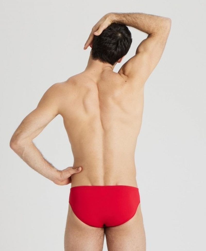 Red Arena Team Solid Men's Briefs | 98946930