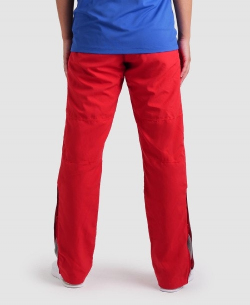 Red Arena Team Sports Panel Women's Pants | 8008088