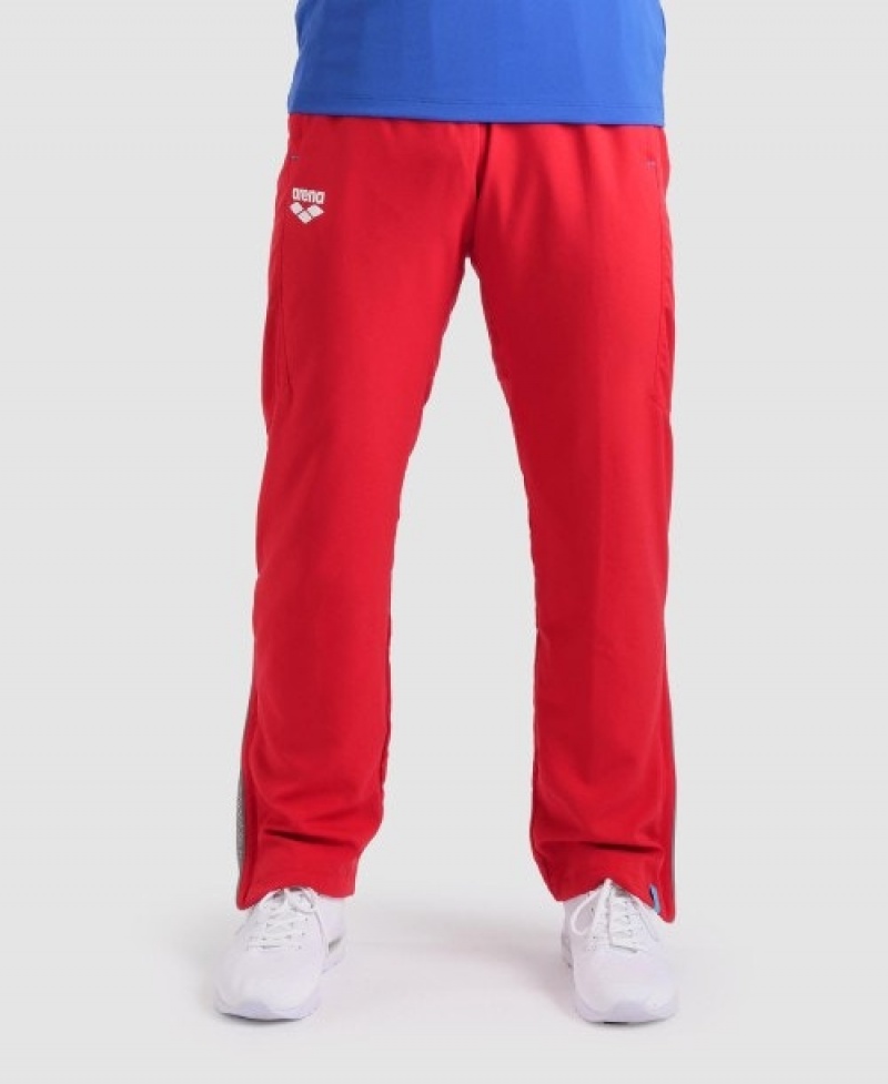 Red Arena Team Sports Panel Women's Pants | 8008088