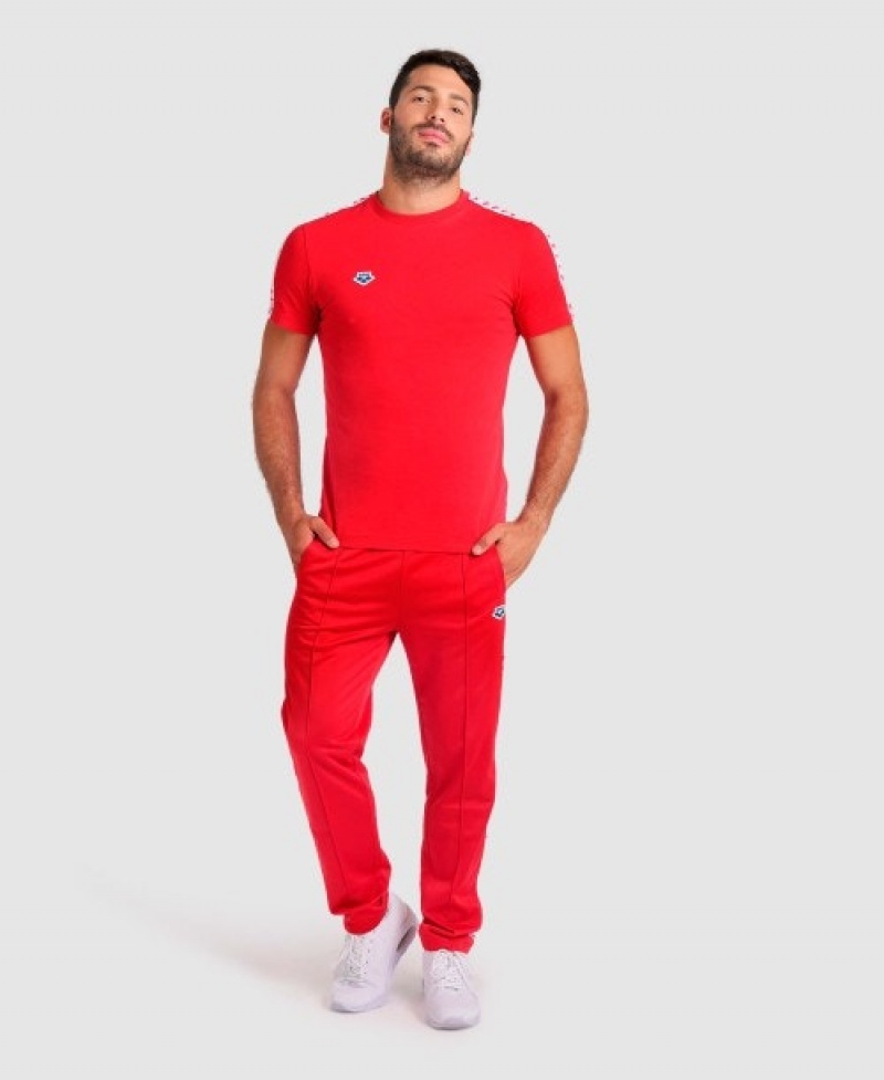 Red Arena Team Us Men's T Shirts | 79979550