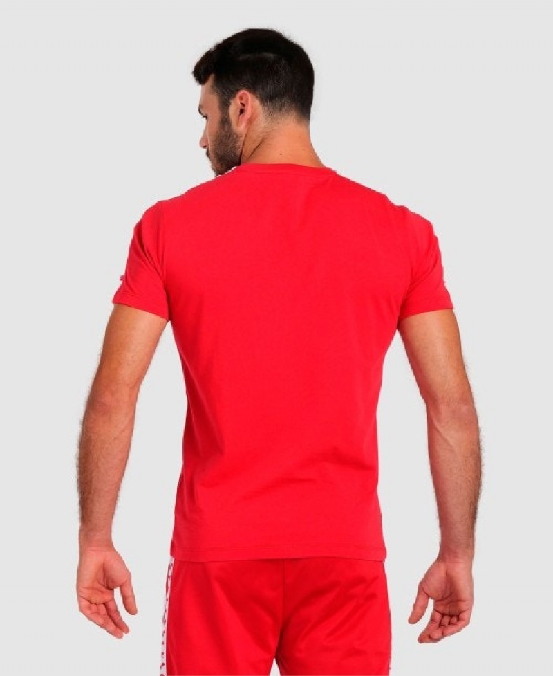 Red Arena Team Us Men's T Shirts | 79979550