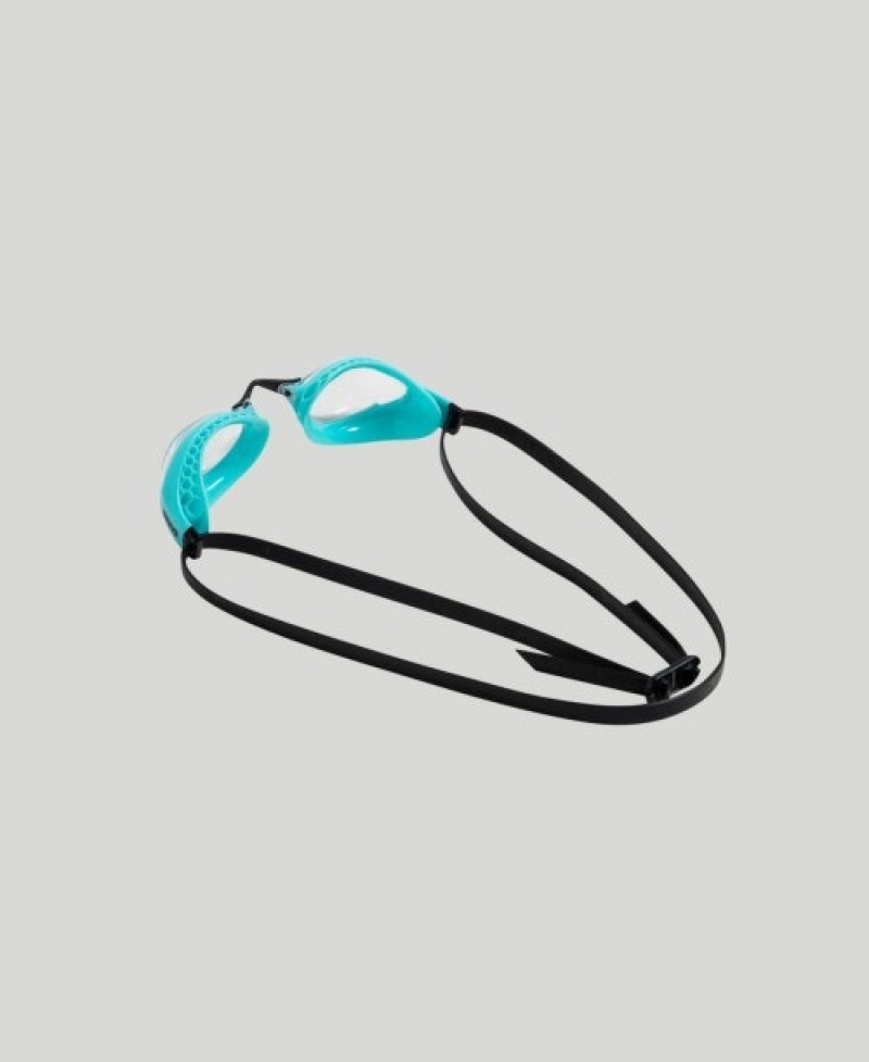 Turquoise Arena Air Speed Men's Swimming Goggles | 85995422