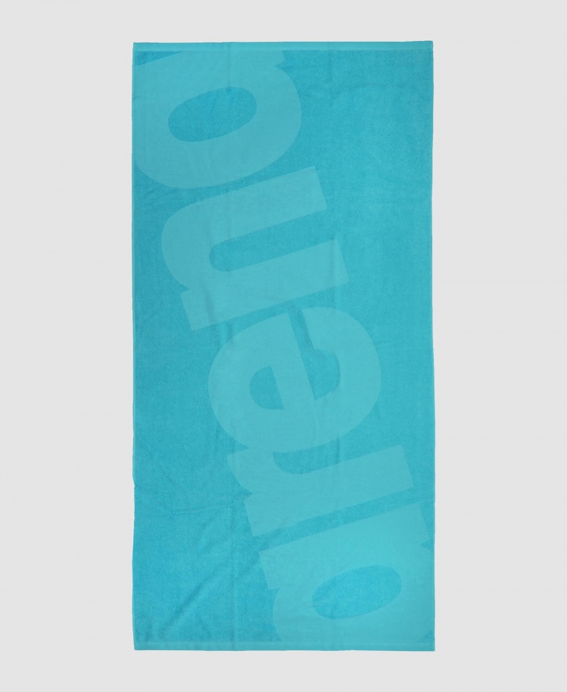 Turquoise Arena Beach Logo Ii Men\'s Towels | 45670775