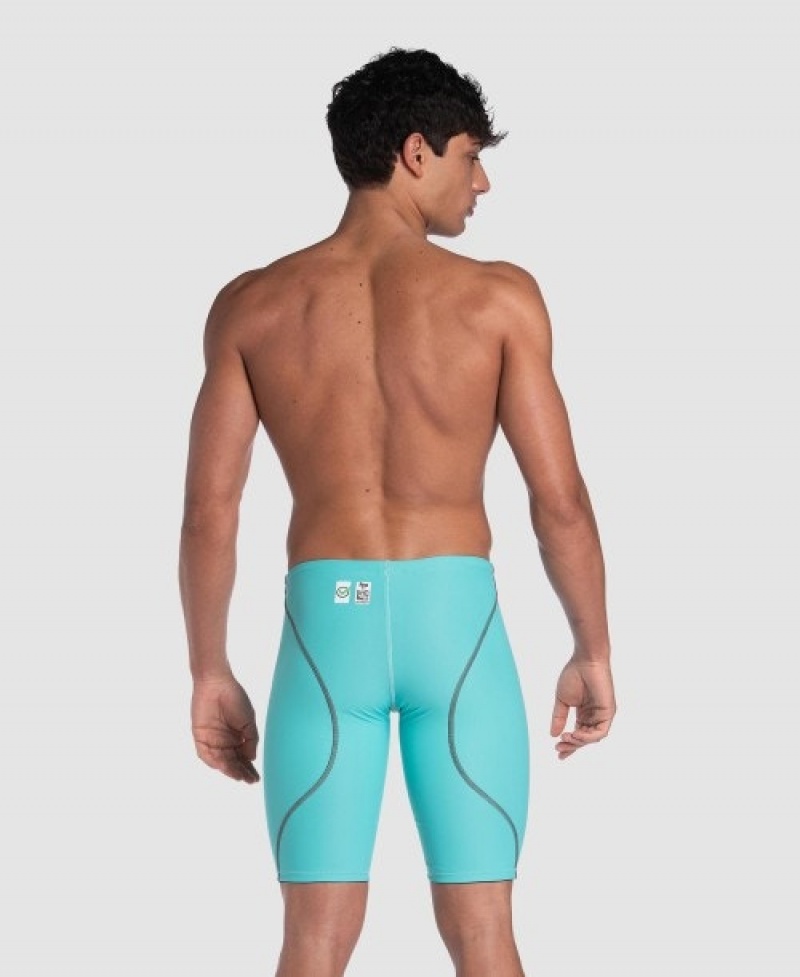 Turquoise Arena Powerskin St 2.0 Next Eco Jammer Men's Racing Suit | 5374403