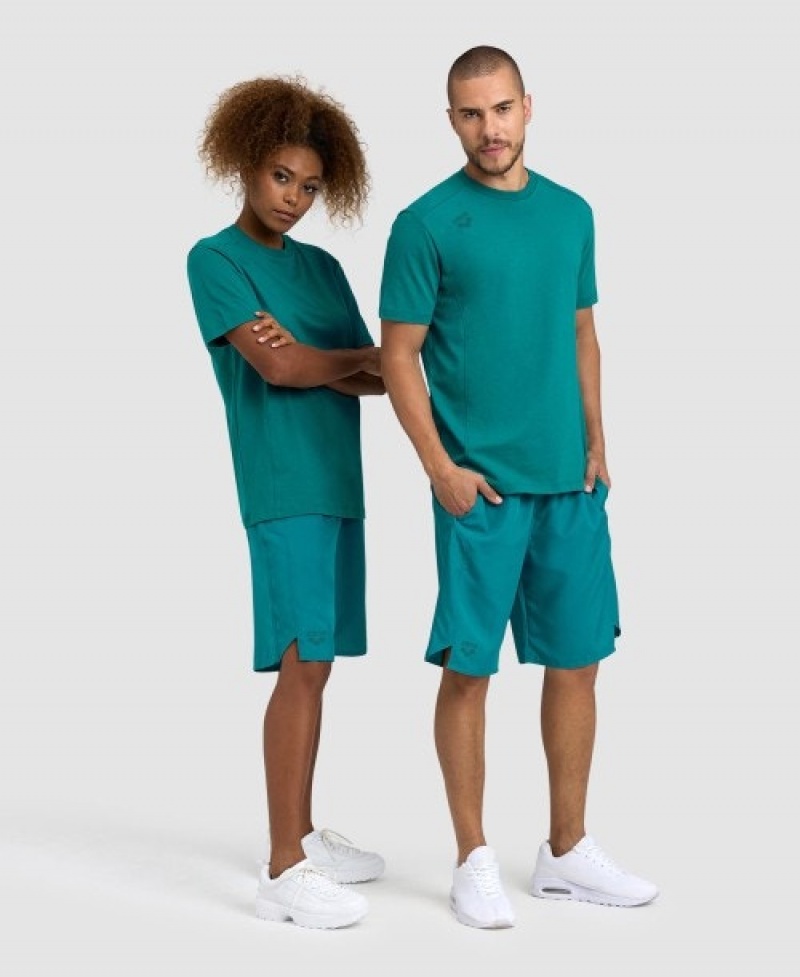 Turquoise Arena Team Men's Shorts | 28353157