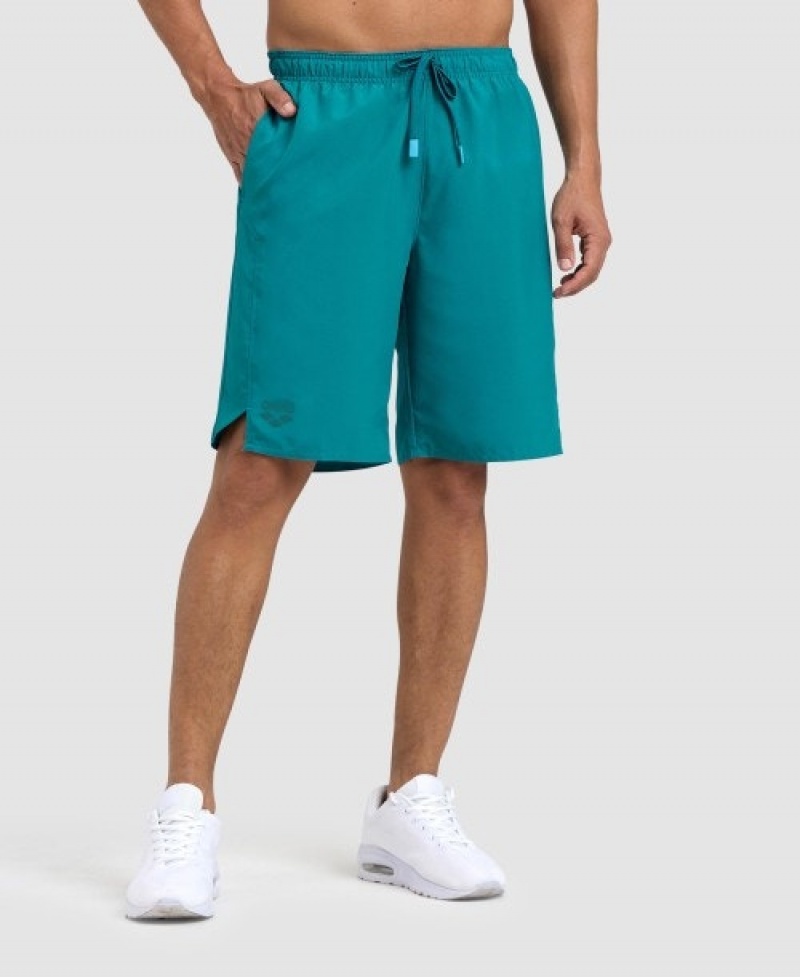 Turquoise Arena Team Men's Shorts | 28353157