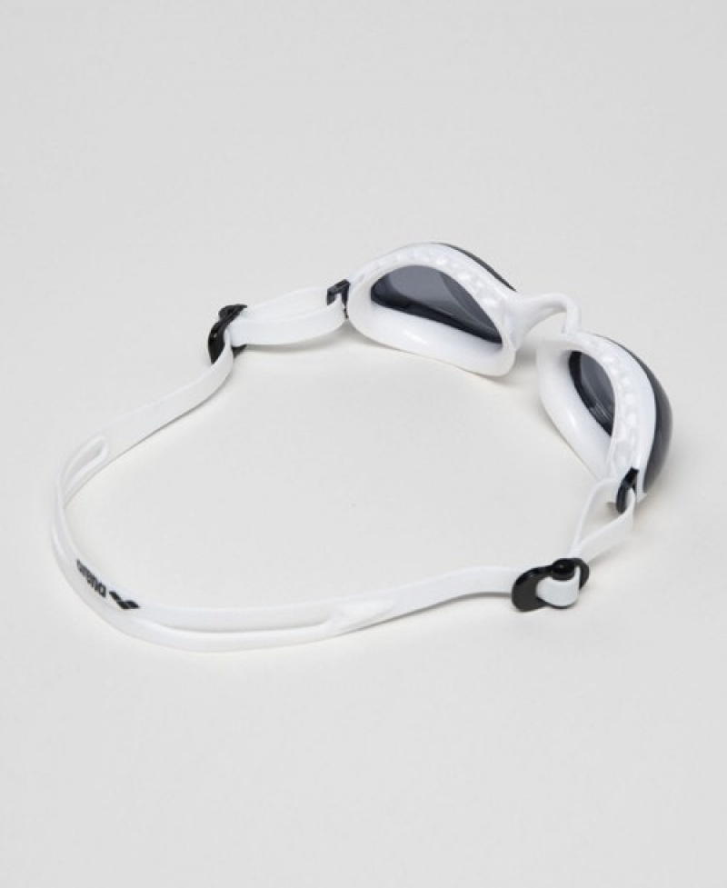 White Arena Air Soft Men's Swimming Goggles | 76406404