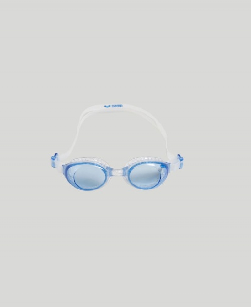 White Arena Air Soft Women's Swimming Goggles | 12969118