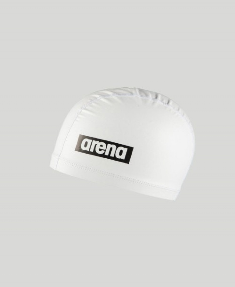 White Arena Light Sensation Ii Men's Swim Cap | 91444112