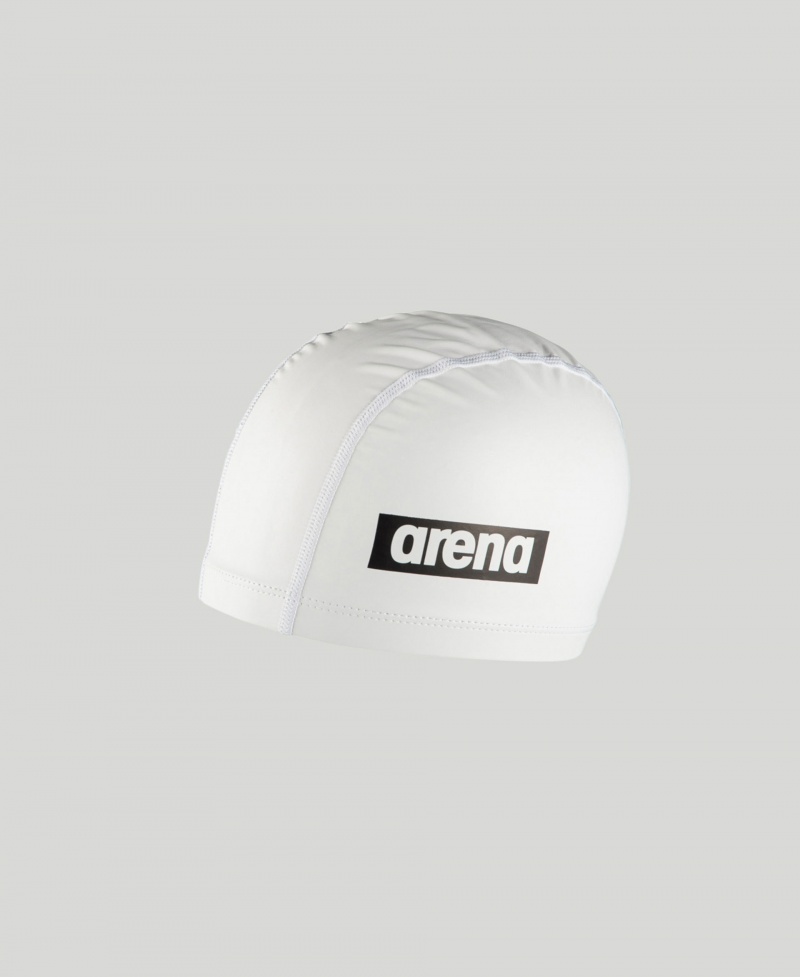 White Arena Light Sensation Ii Men\'s Swim Cap | 91444112