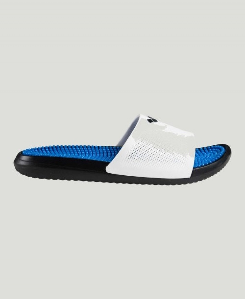 White Arena Marco Pool Men's Sandals | 7728467