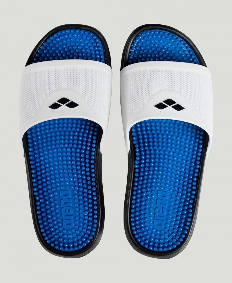 White Arena Marco Pool Men's Sandals | 7728467