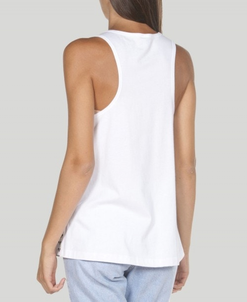 White Arena Team Women's Tank Top | 68058917