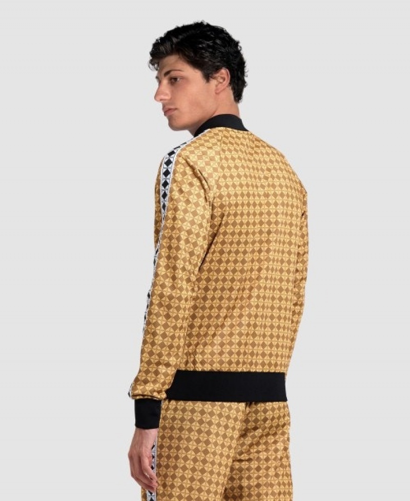 Yellow Arena 50th Anniversary Gold Relax Iv Men's Jackets | 34639138